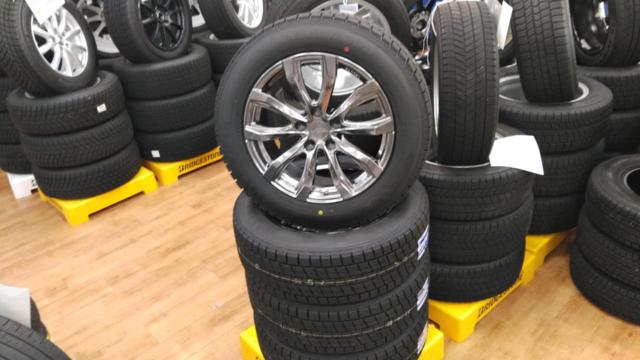★รวม studless ใหม่★ HOT STUFF Stich LEGZAS FORGED FS-01 + GOODYEAR ICE NAVI SUV