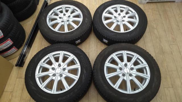☆ราคาได้รับการแก้ไขแล้ว!☆ แต่งงานกับ JOKER STIR+PIRELLI ICEZERO ASIMMETRICO