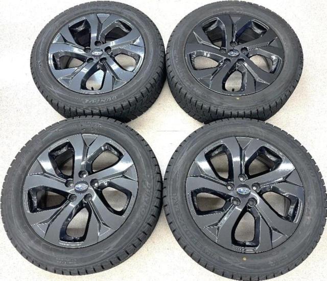 Subaru แท้ + DUNLOP WINTERMAXX SJ8+ 225/55R18 98Q ผลิตปี 2023 4 ชิ้น
