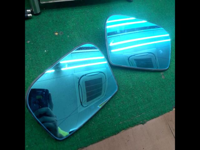 กระจกเลนส์แท้ Subaru BP/BL Legacy Late + กระจกมองข้างสีน้ำเงิน
