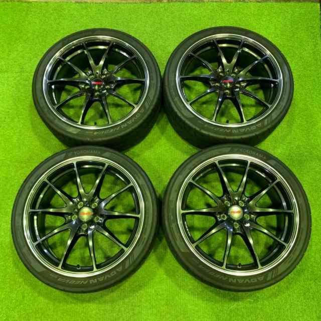 RAYS VOLK RACING G25 + YOKOHAMA ADVAN NEOVA AD09★86/BRZ・Corolla Touring ฯลฯ★
