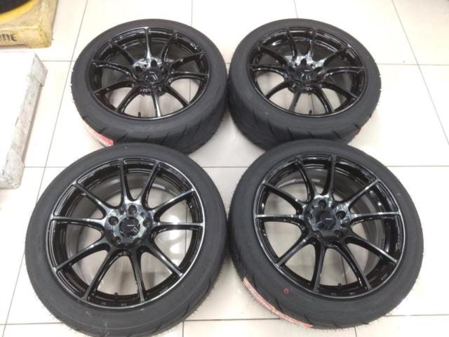★ตะลุยสนามกันเถอะ!!! ชุดราคาพิเศษ ใหม่ล่าสุด♪★WedsSport SA-25R+SHIBATIRE R23 280 ★WRX STi/VAB GR Yaris/GXPA16 ฯลฯ!!!★