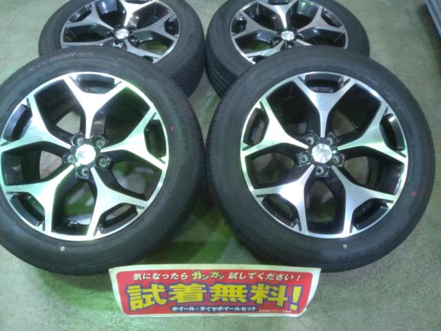 ล้อ SUBARU SJ series Forester แท้+FALKEN ZIEX ZE001 A/S