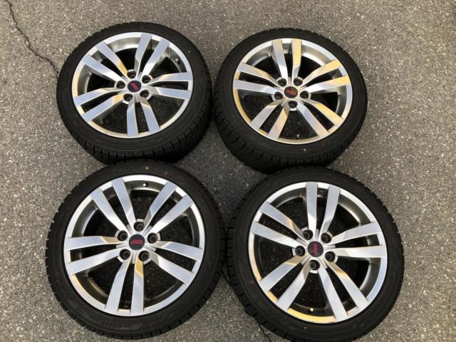 ล้อแท้ Subaru Impreza WRX STI 4 ชิ้น + YOKOHAMA ice GUARD iG60 245/40R18 ชุด 4 ชิ้น