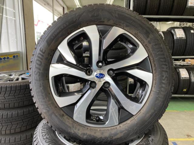 ล้อแท้ Subaru Legacy Outback BT series+BRIDGESTONE BLIZZAK DM-V3