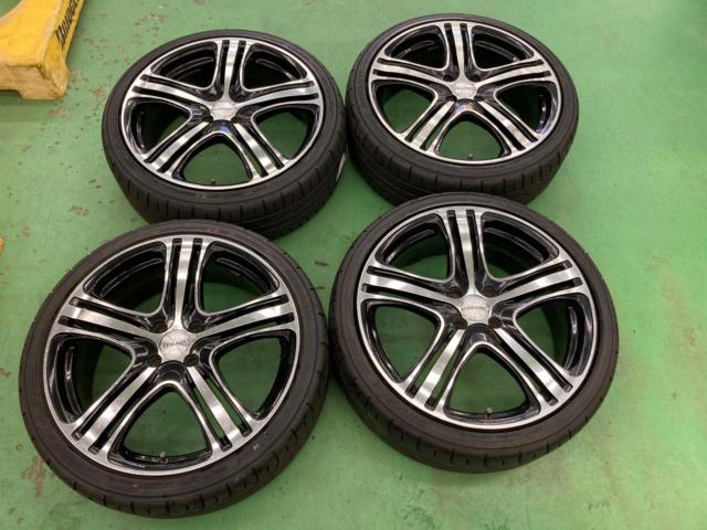 ล้อแม็ก HOT STUFF Stich LEGZAS S501 (4รู) + DUNLOP DIREZZA DZ102 205/40R18