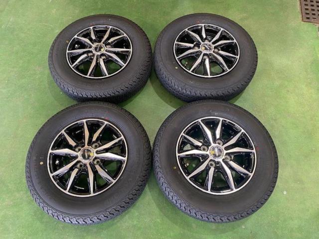 Valette Sting VST-01 + YOKOHAMA SUPER VAN 355 145/80R12 80/78N LT ★ล้อใหม่!ชุดสภาพดี!รถบรรทุกเล็ก/รถตู้ขนาดเล็ก
