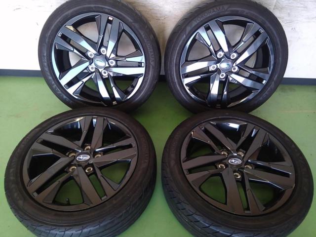 ล้อแท้ Subaru Impreza/GU series + YOKOHAMA ADVAN FLEVA ★Impreza GU/GT/GK series (114.3)★