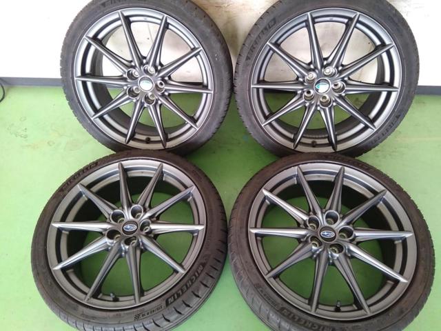 ล้อแท้ Subaru BRZ/ZD8 + MICHELIN PILOT SPORT 4