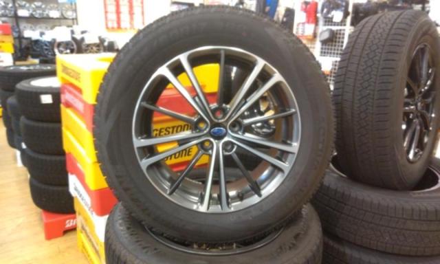 ล้อ SUBARU BRZ ZC6 แท้ยุคต้น+NANKANG ICE ACTIVA AW-1 ★Diversion!! SJ Forester/XV/BR ชนบทห่างไกล★