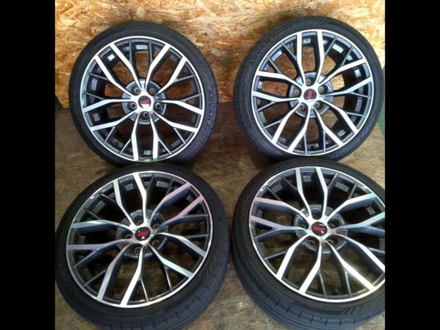 ล้อแท้ Subaru (SUBARU) WRX STI VAB F type Type-S + ล้อแท้ YOKOHAMA (โยโกฮาม่า) ADVAN Sport V107