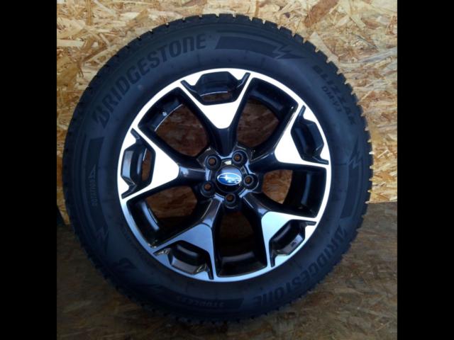 ล้อแท้ Subaru (SUBARU) GT series XV + BRIDGESTONE (Bridgestone) BLIZZAK DM-V3