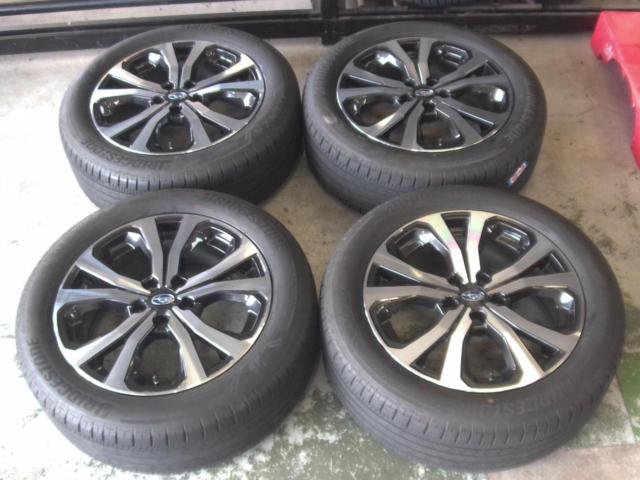 ล้อแท้ Subaru Forester/SK series + BRIDGESTONE ALENZA H/L33 225/55R18