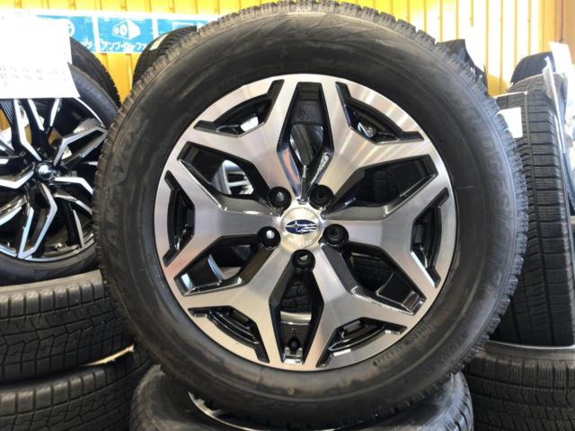 ล้อ SUBARU SK Forester แท้+BRIDGESTONE BLIZZAK VRX2