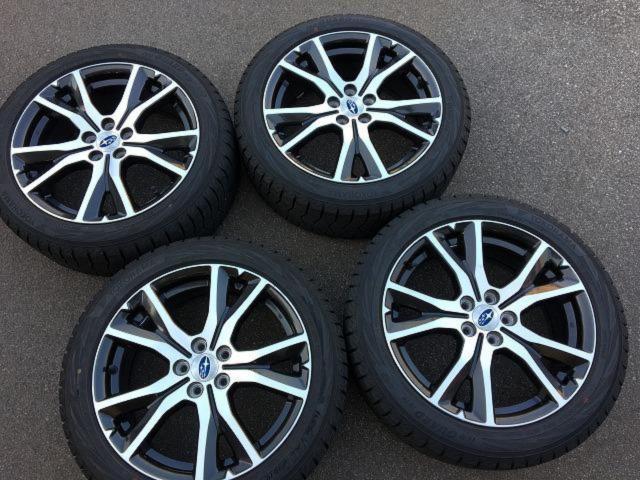ล้ออลูมิเนียมแท้ Subaru Impreza Sports + YOKOHAMA iceGUARD iG70