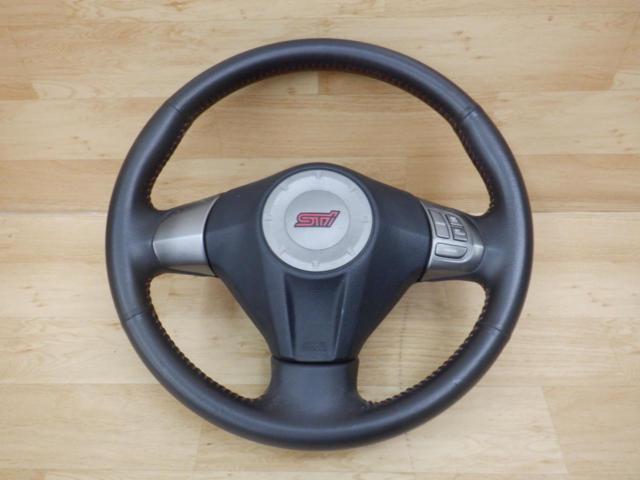 ☆ลดราคา!!☆SUBARU พวงมาลัยหนังแท้ Impreza WRX STi GVB/GVF/GRB/GRF