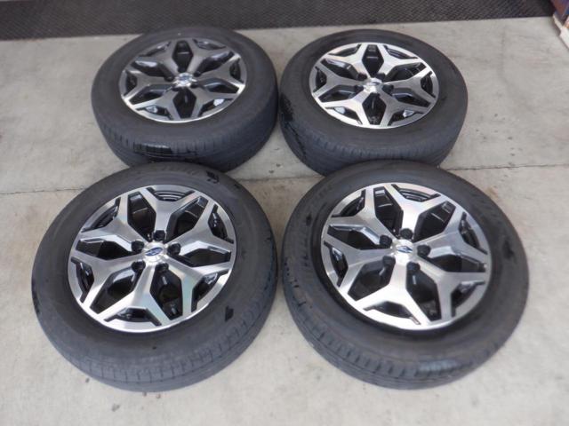 ล้อแท้ Subaru 6 ตัว (SUBARU) Forester SK series + ล้อแท้ BRIDGESTONE (Bridgestone) DUELER H/P