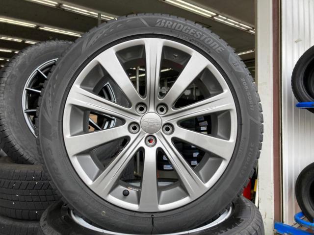 ล้ออะลูมิเนียมแท้ SUBARU Impreza/GH series + BRIDGESTONE BLIZZAK VRX3