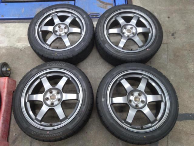 RAYS VOLK RACING TE37+VALINO VR08GP SPORT ★86/BRZ♪ ยางสปอร์ต x ล้อฟอร์จน้ำหนักเบา!!★