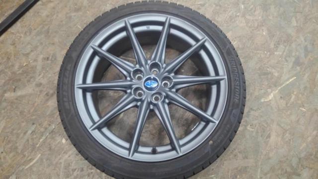 ล้อแท้ Subaru (SUBARU) BRZ (ZD8) + BRIDGESTONE (Bridgestone) BLIZZAK VRX3