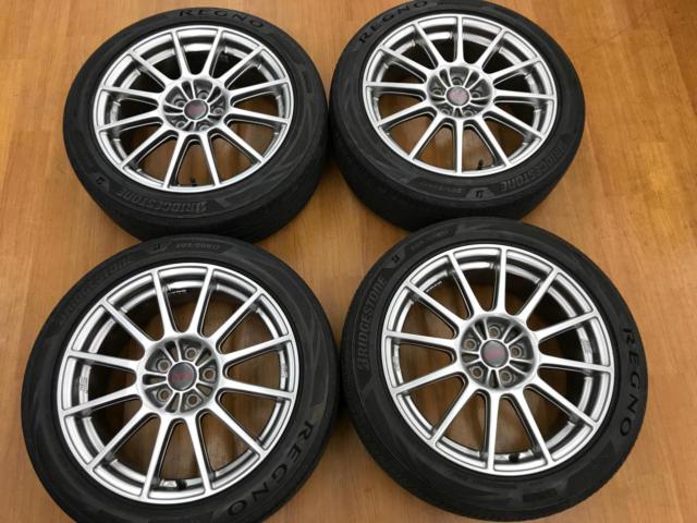 Subaru แท้ Impreza WRX STI ออปชั่นแท้ + BRIDGESTONE REGNO GR-XⅢ 205/55R17