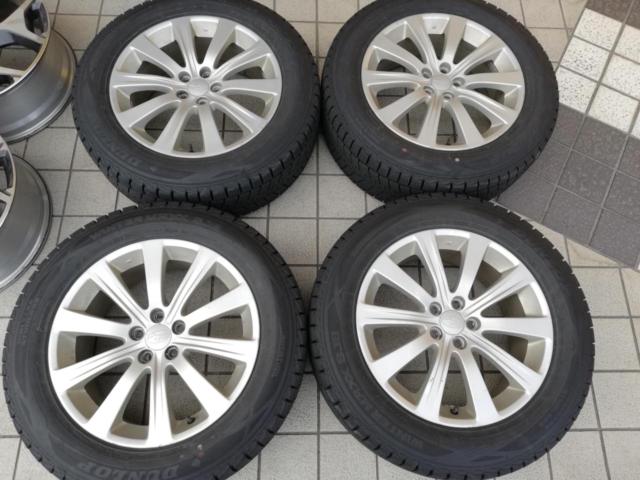Subaru แท้ Forester SJ series แท้ 10 ซี่ + DUNLOP WINTER MAXX SJ8 225/60R17