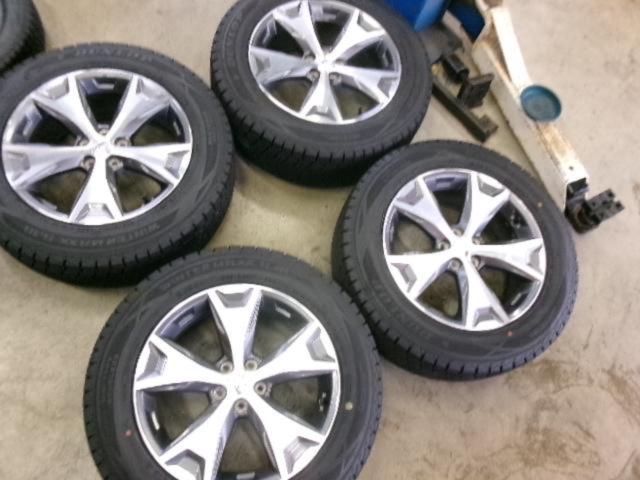 ล้อแท้ SUBARU Forester/SJ series + DUNLOP WINTERMAXX SJ8+