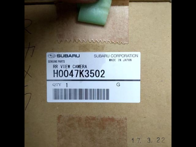 ซ่อมกล้องมองหลัง Subaru ของแท้ H0047K3502
