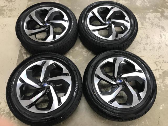 ล้ออลูมิเนียมแท้ Subaru SK Forester Late Advance + BRIDGESTONE NEWNO