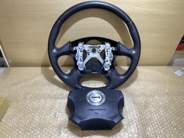 ☆สำหรับเปลี่ยนหรือคืนสินค้าเดิม☆ พวงมาลัย Subaru Impreza GD9 แท้ MOMO