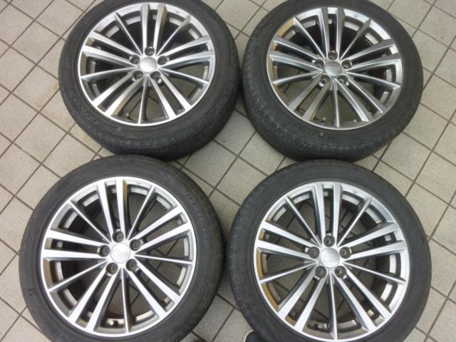 ล้ออลูมิเนียมแท้ Subaru (SUBARU) Impreza G4 + BRIDGESTONE (Bridgestone) REGNO GR-XⅡ