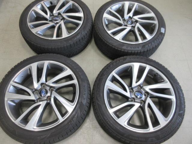 ล้ออลูมิเนียมแท้ Subaru (SUBARU) Levorg VM + BRIDGESTONE (Bridgestone) VRX3 1 ชิ้น พร้อมอีเกรข้าง ชุด 4 ชิ้น
