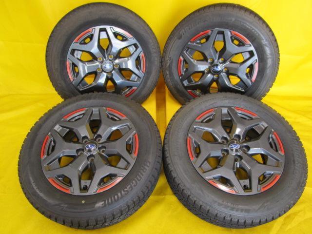 ล้อแท้ SUBARU Forester/SK X-BREAK + BRIDGESTON BLIZZAK DM-V3 (ผลิตปี 2022/โบนัสพิเศษ)