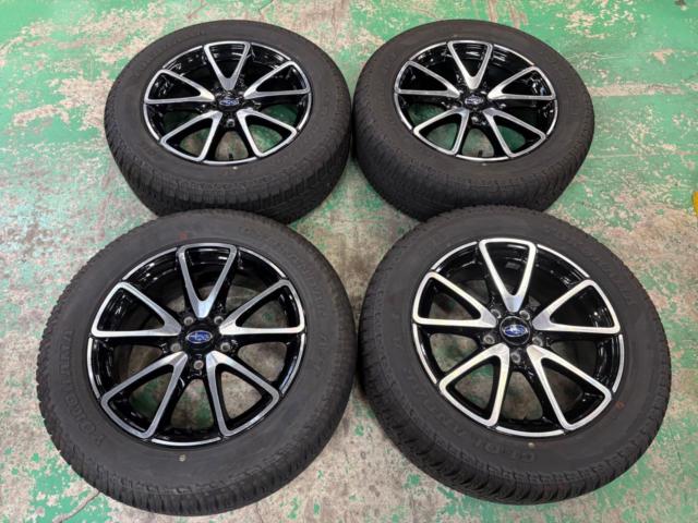 ☆ชุดผันแปร☆ ล้อ Subaru Levorg/VM series SAA OP แท้ + YOKOHAMA GEOLANDAR A/T G015