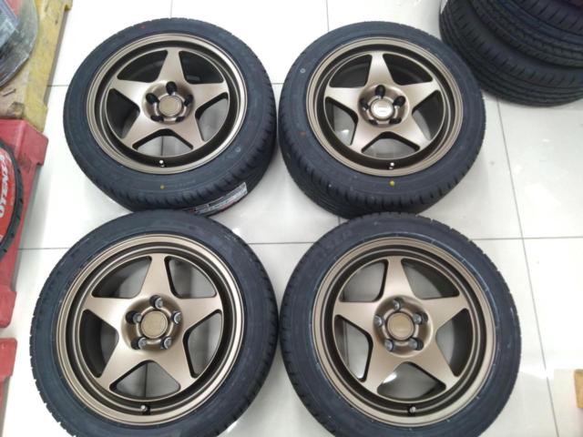 ★ชุดใหม่ราคาถูก♪★Flow-Forming LA STRADA+81WHEELS+KENDA KR20 ★Lancer Evolution/RX-7/Impreza etc.!!★
