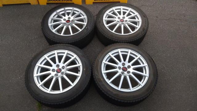 ล้อ Subaru Legacy ออพชั่น STi + BRIDGESTONE BLIZZAK VRX3