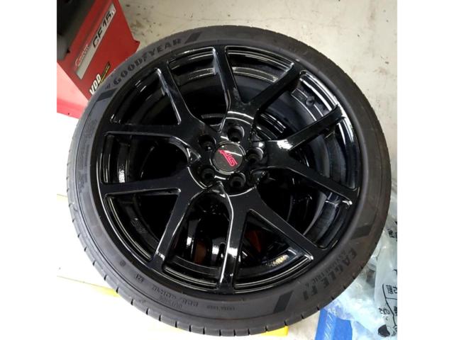 ล้อ SUBARU XV แท้ option STI + GOODYEAR EAGLE F1 ASYMMETRIC6 225/40R18 4 ชิ้น