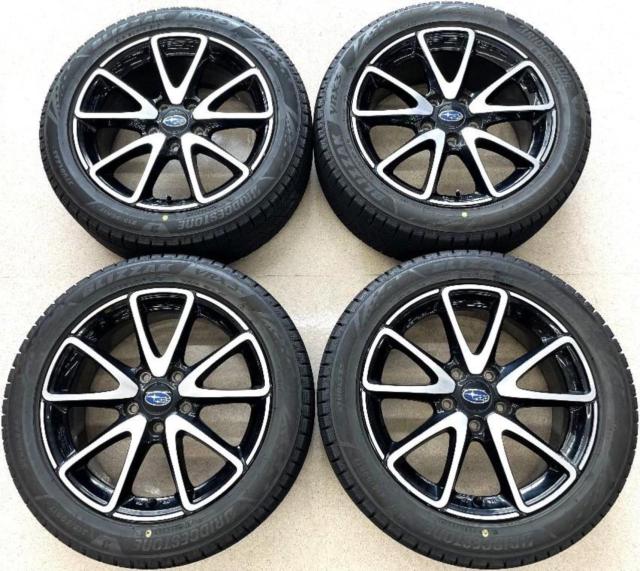 Subaru VM Series Levorg SAA OP ของแท้ + BRIDGESTONE BLIZZAK VRX3 215/50R17 91Q Made in 2024 4 ชิ้น