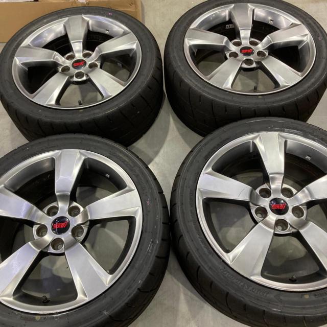 Subaru แท้ (SUBARU) GRB Impreza ล้อแท้ยุคต้น+DUNLOP (Dunlop) DIREZZA 201R