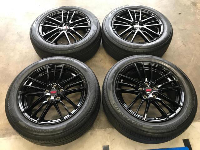 ล้อ Subaru VN series Levorg แท้ option STi + YOKOHAMA ADVAN dB V552 225/55R18 98H