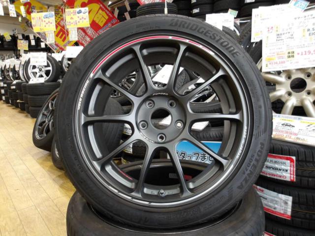 WRX STI ไซส์! RAYS VOLK RACING ZE40 + BRIDGESTONE POTENZA S007A
