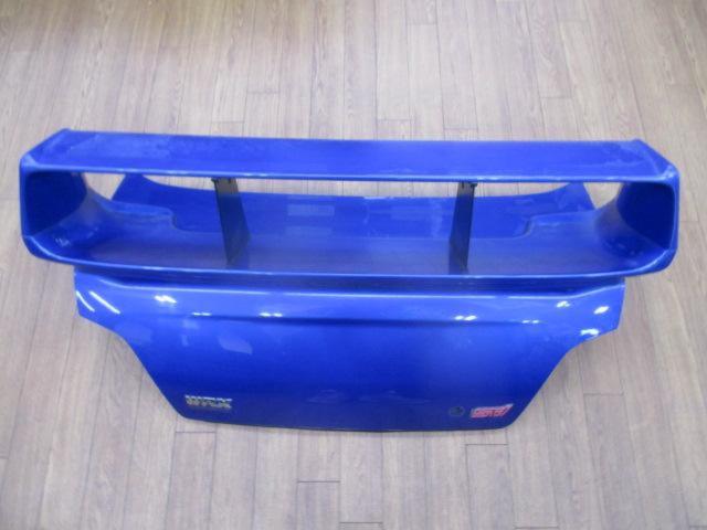 SUBARU Impreza WRX STI/GDB E type ฝากระโปรงหลังแท้+ปีกหลัง
