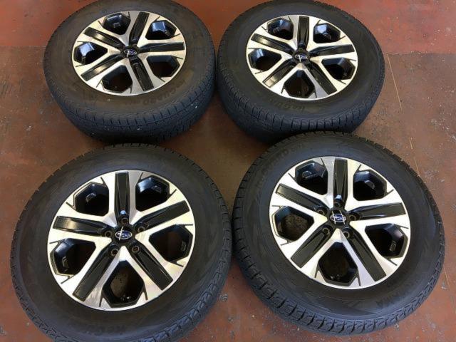 ล้ออลูมิเนียมแท้ Outback Subaru + YOKOHAMA ice GUARD G075