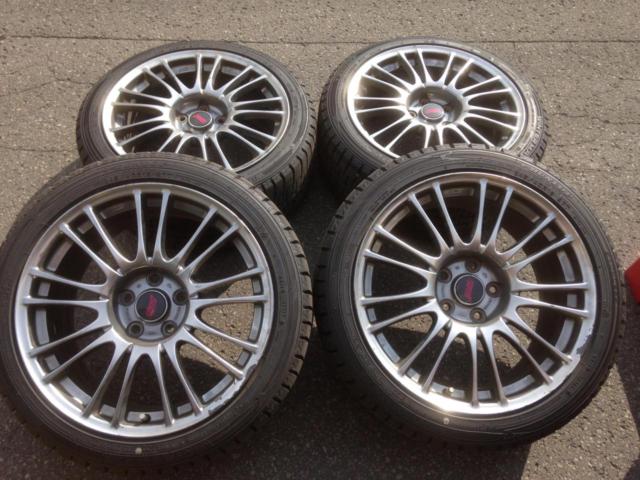 ล้อแท้ DUNLOP WINTERMAXX WM02 + Subaru GVB/Impreza STI