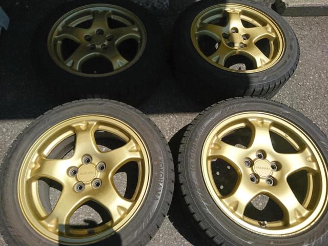 YOKOHAMA iceGUARD IG60 + ล้อแท้ Subaru Impreza GC8
