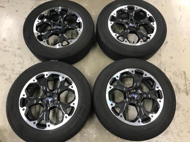 ล้ออลูมิเนียมแท้ Subaru XV (GT series) + YOKOHAMA BluEarth E70