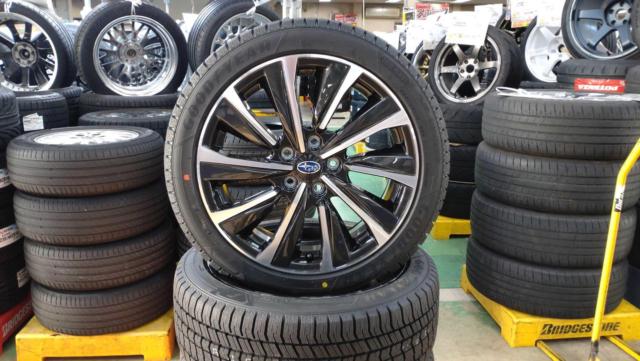 ☆พร้อมยางใหม่☆ ล้อแท้ Subaru Levorg/VN5 STI SPORTS + GOODYEAR ICE NAVI8