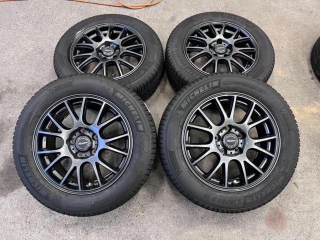 ★ใช้ได้กับ Step Wagon รุ่นปัจจุบัน★ยาง DUNLOP Mistiere RC27 + MICHELIN CROSS CLIMATE+ 205/60R16 96H XL All Season