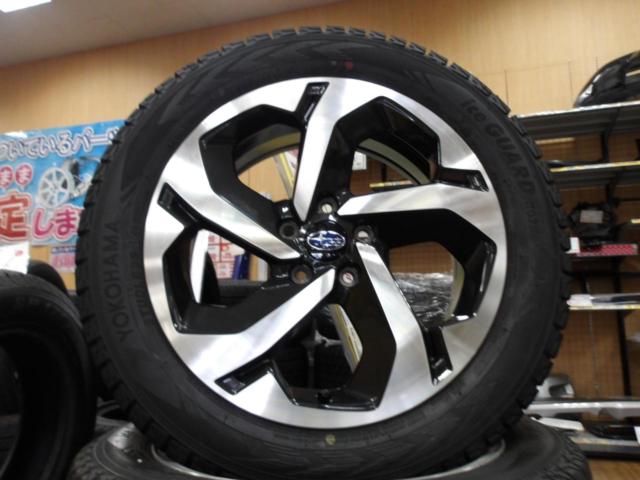 ล้อแท้ Subaru SK Forester Late Advance + YOKOHAMA Ice Guard G075