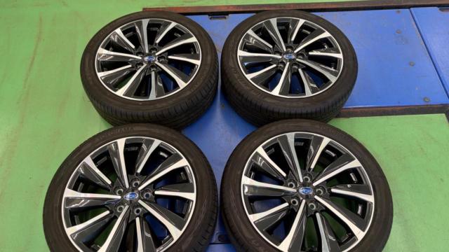 ล้อแท้ SUBARU Levorg/VN5 STi Sport + YOKOHAMA BluEarth GT AE51 225/45R18 ☆ ปรับสมดุลแล้ว ☆